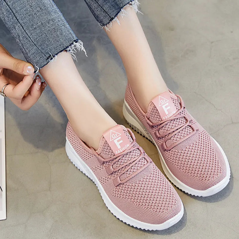 ErgoModa - Baskets de sport en tissu mesh