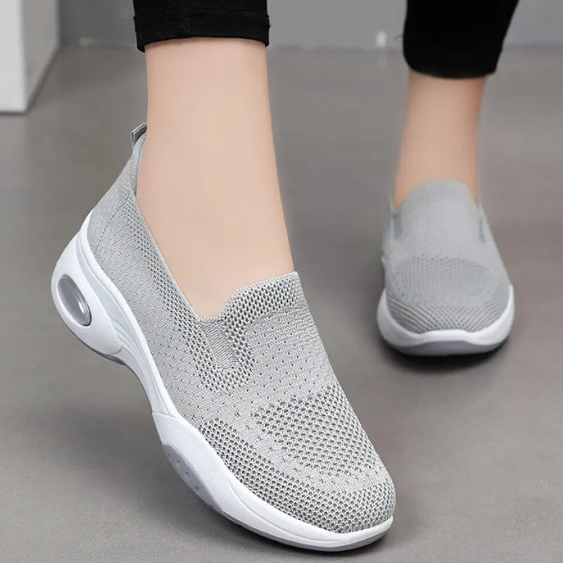 OrthoAir - Baskets légères à bulles d’air avec talon renforcé