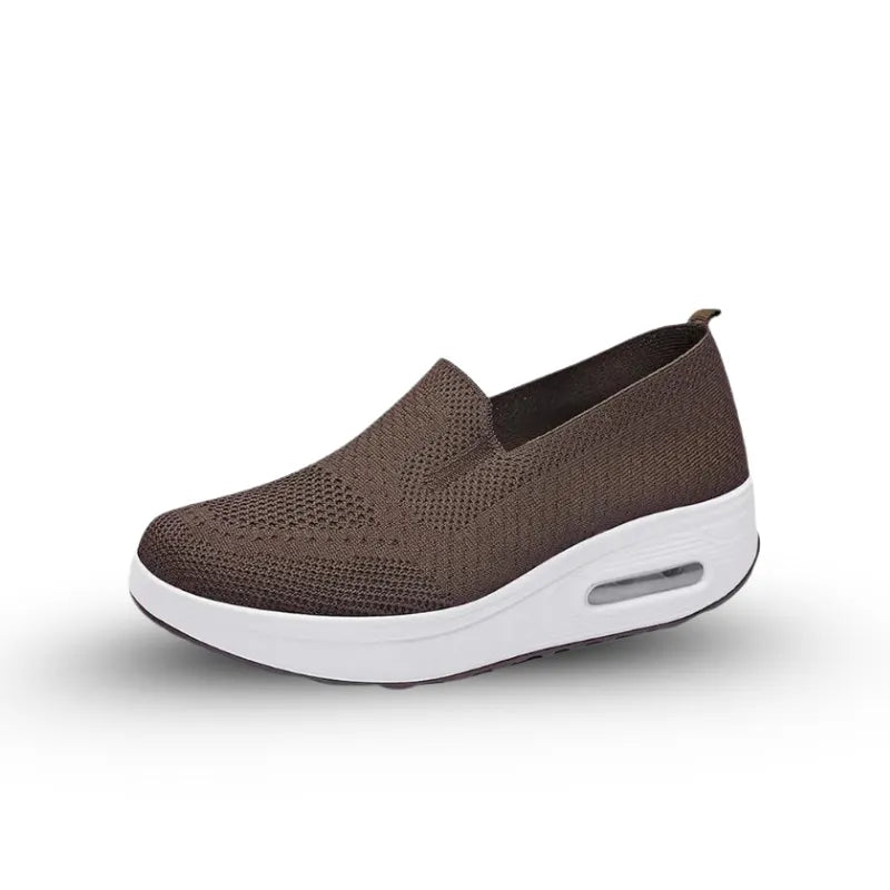 Ergovia™ - Baskets confort en mesh à semelles compensées