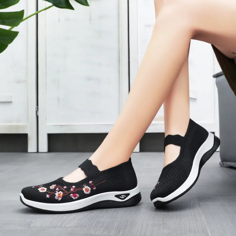 ErgoFlora - Baskets fleuries en tissu mesh