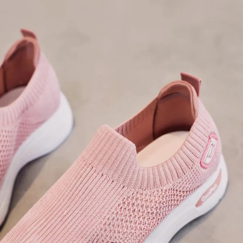 ErgoComfort+ - Baskets en mesh avec soutien renforcé au talon