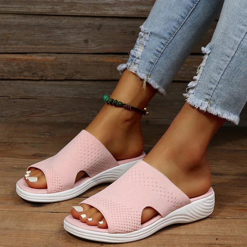 OrthoFeet™- Sandales compensées à confort orthopédique