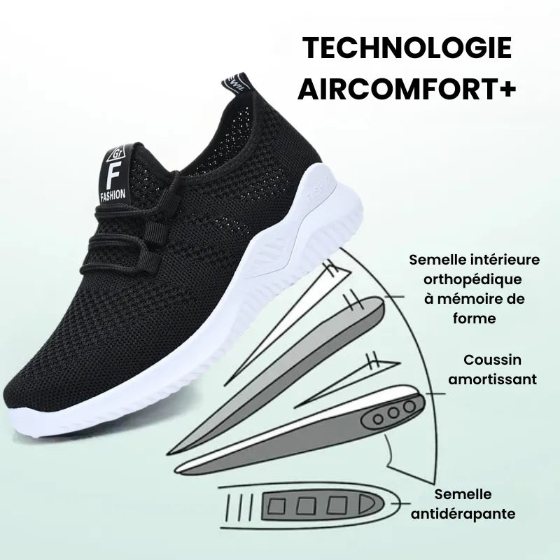 ErgoModa - Baskets de sport en tissu mesh