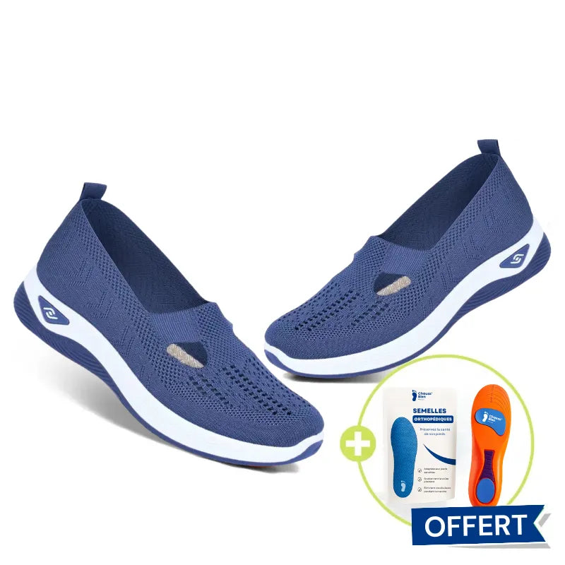 ErgoStepia™ - Baskets à confort orthopédique pour femme