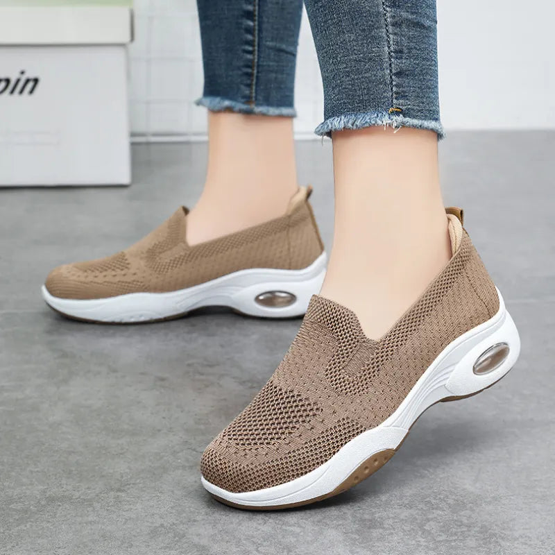 OrthoAir - Baskets légères à bulles d’air avec talon renforcé