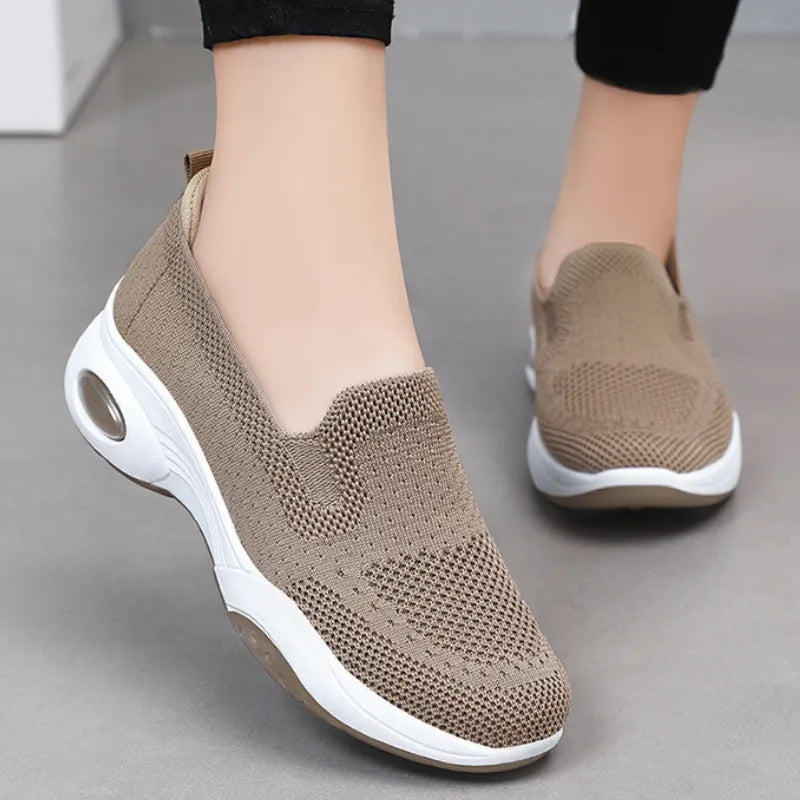 OrthoAir - Baskets légères à bulles d’air avec talon renforcé