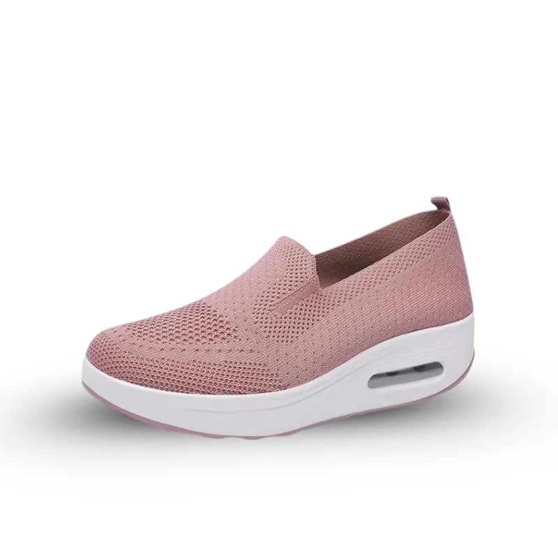 Ergovia™ - Baskets confort en mesh à semelles compensées