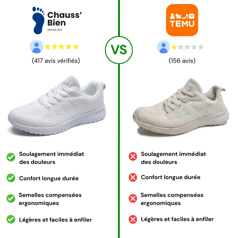 ErgoDay™ - Baskets à confort orthopédique