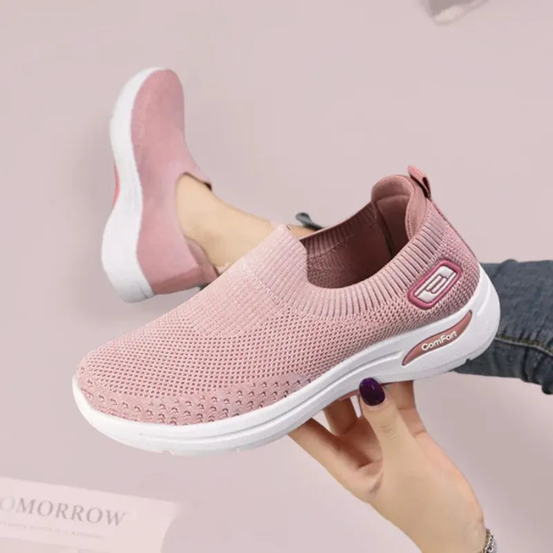 ErgoComfort+ - Baskets en mesh avec soutien renforcé au talon