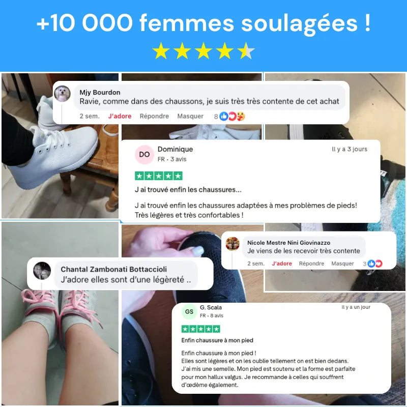 ErgoDay™ - Baskets à confort orthopédique