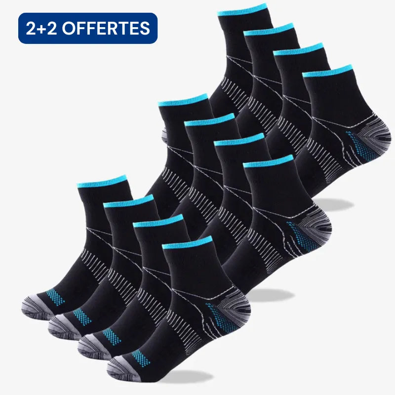 OrthoSocks - Chaussettes en fibre de bambou