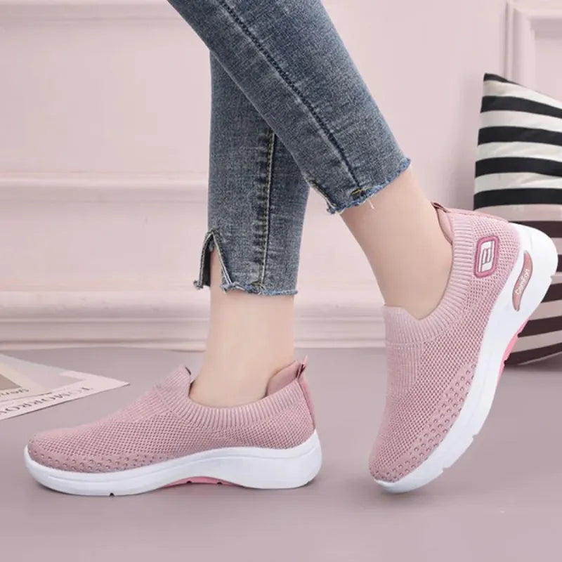 ErgoComfort+ - Baskets en mesh avec soutien renforcé au talon