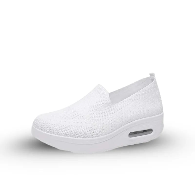 Ergovia™ - Baskets confort en mesh à semelles compensées