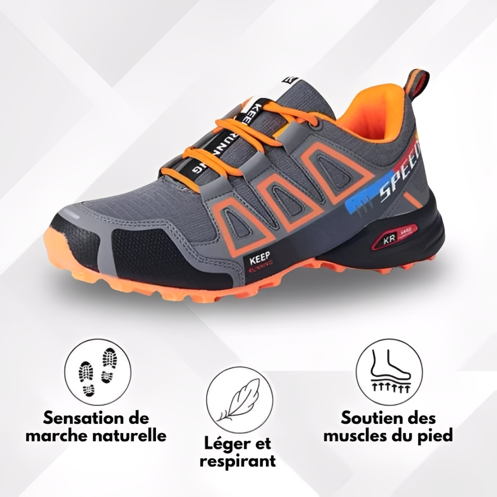OrthoTrekking – Chaussures de marche antidouleur