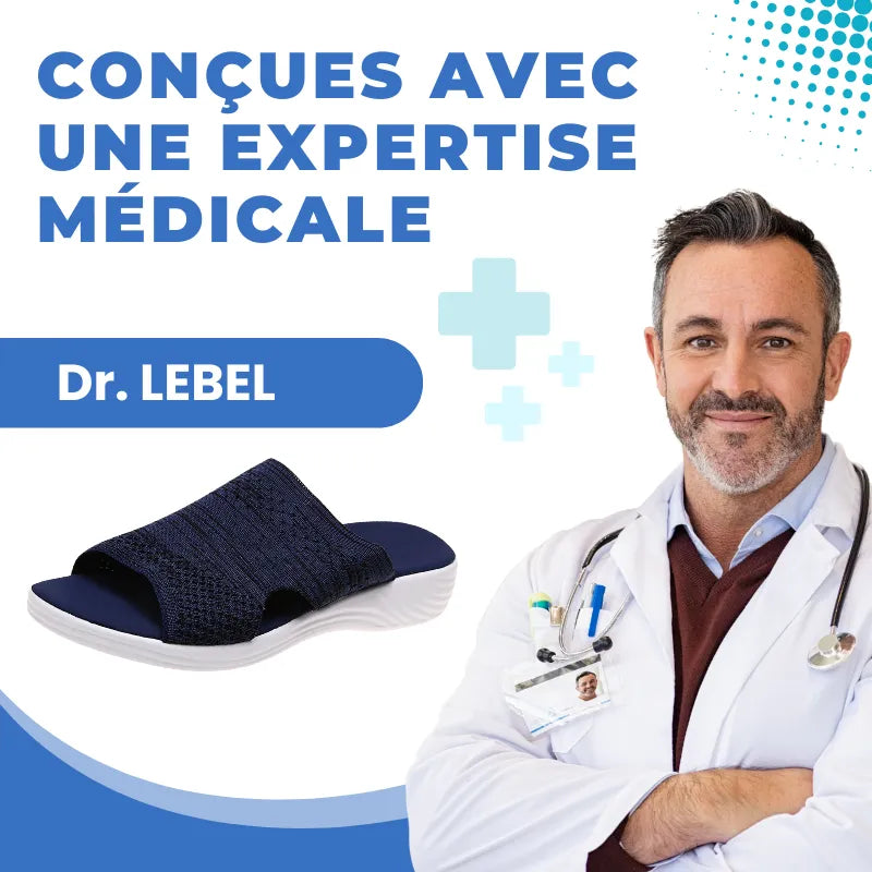 OrthoFeet™- Sandales compensées à confort orthopédique