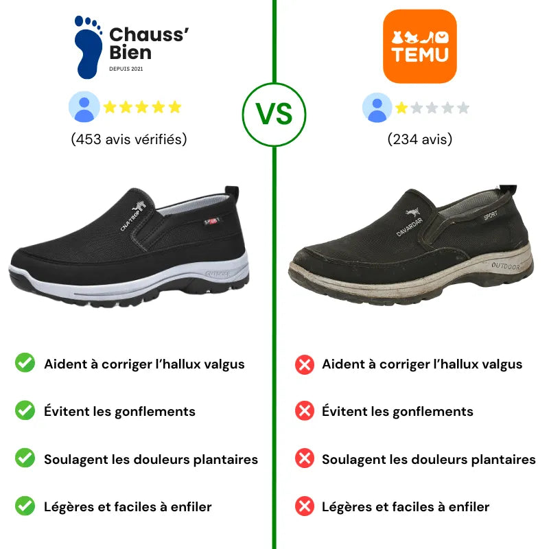 OrthoSport+™ - Chaussures de marche à confort orthopédique