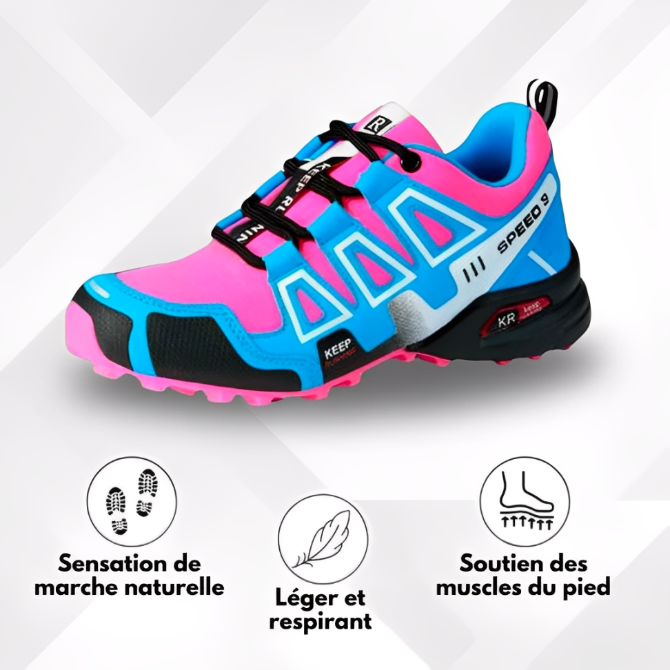 OrthoTrekking – Chaussures de marche antidouleur