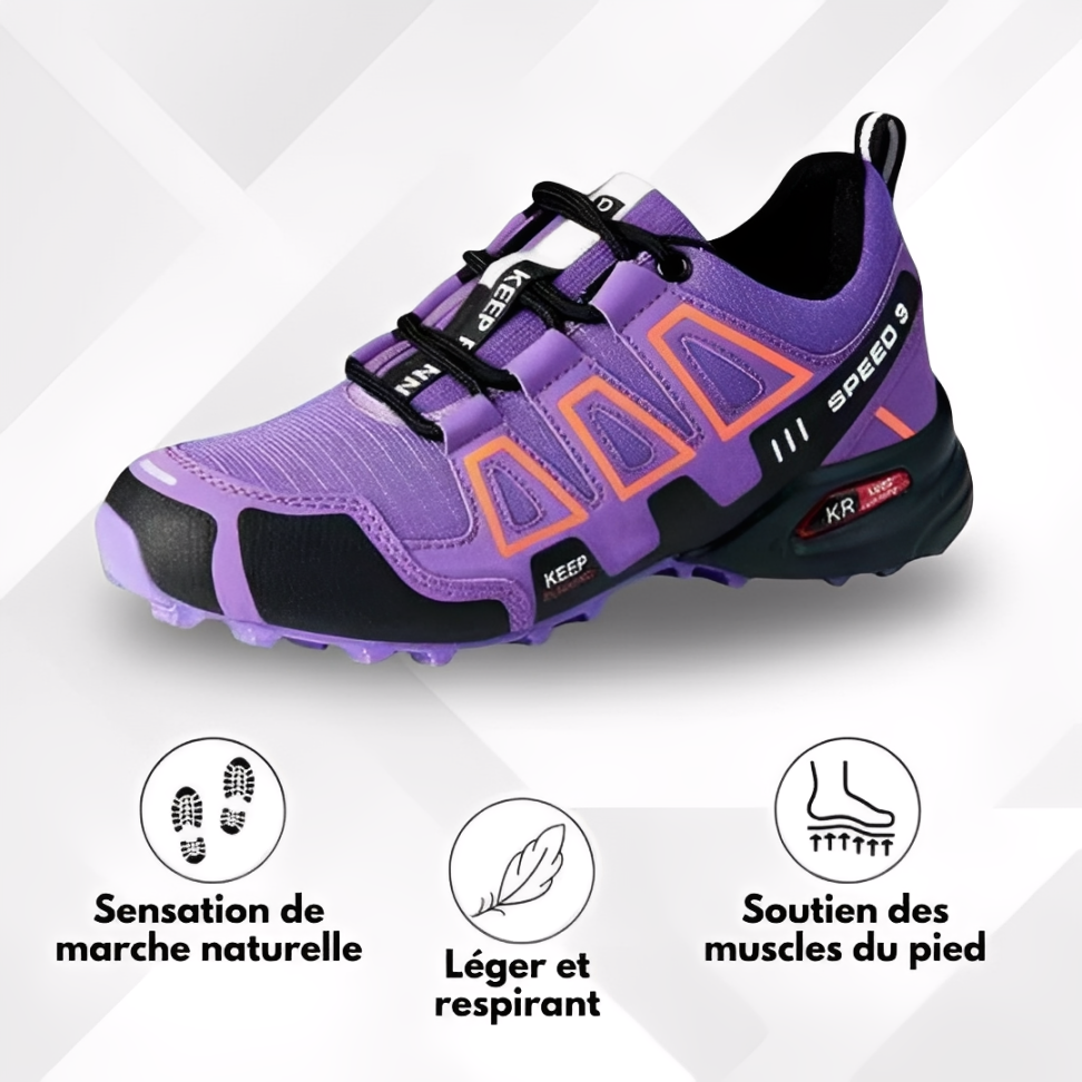 OrthoTrekking – Chaussures de marche antidouleur