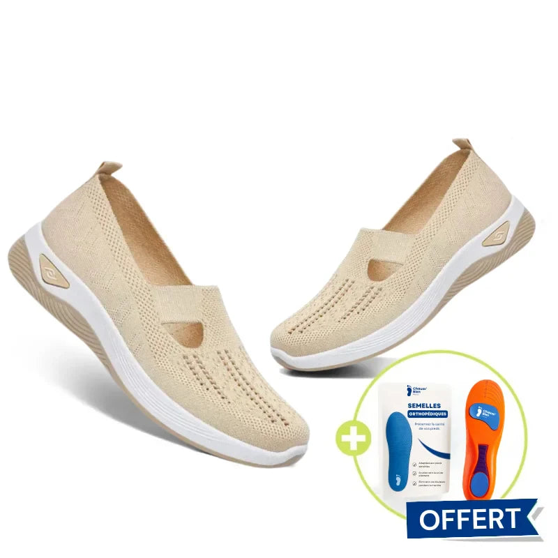ErgoStepia™ - Baskets à confort orthopédique pour femme