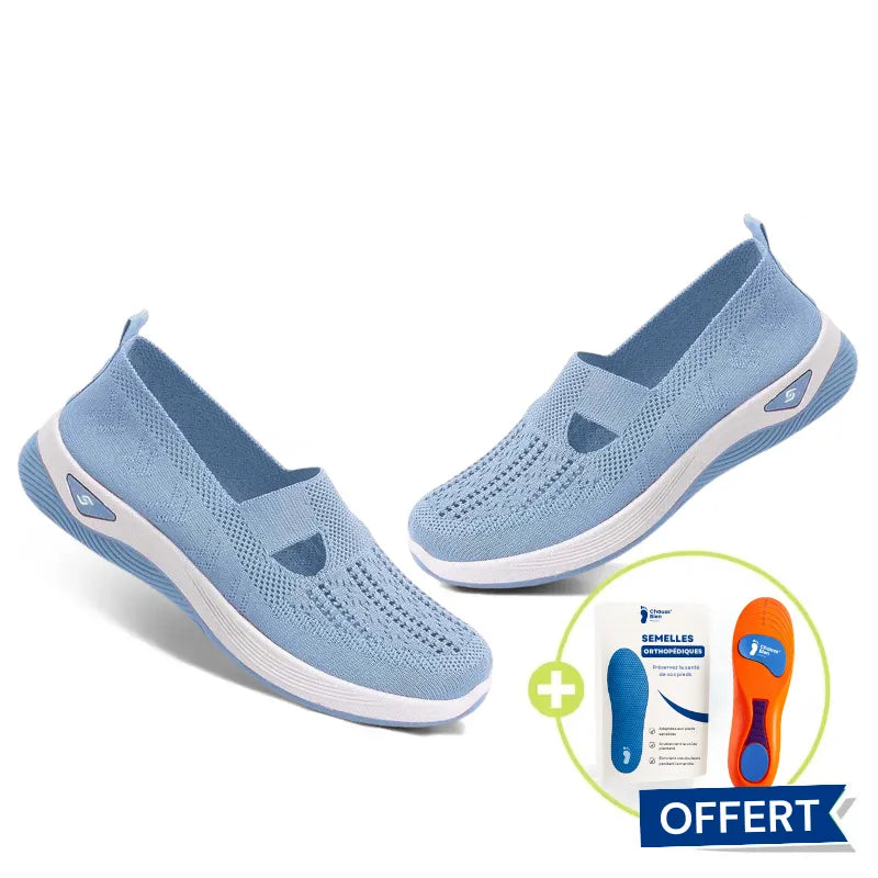 ErgoStepia™ - Baskets à confort orthopédique pour femme