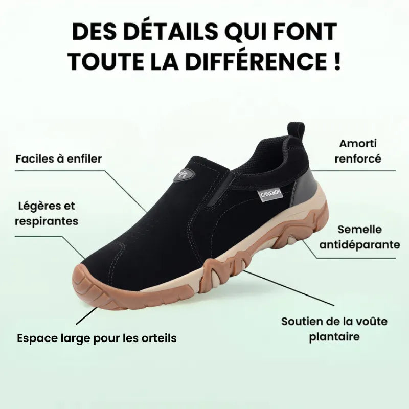 CanemonSport+ - Chaussures de marche ultra confort homme