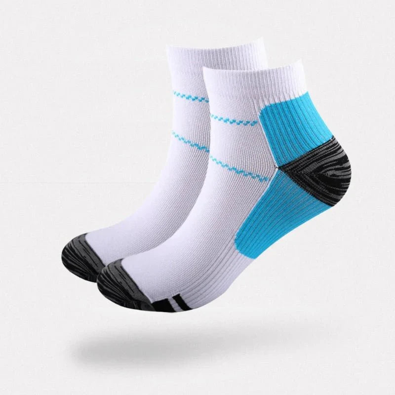 Chaussettes de Compression Blanche