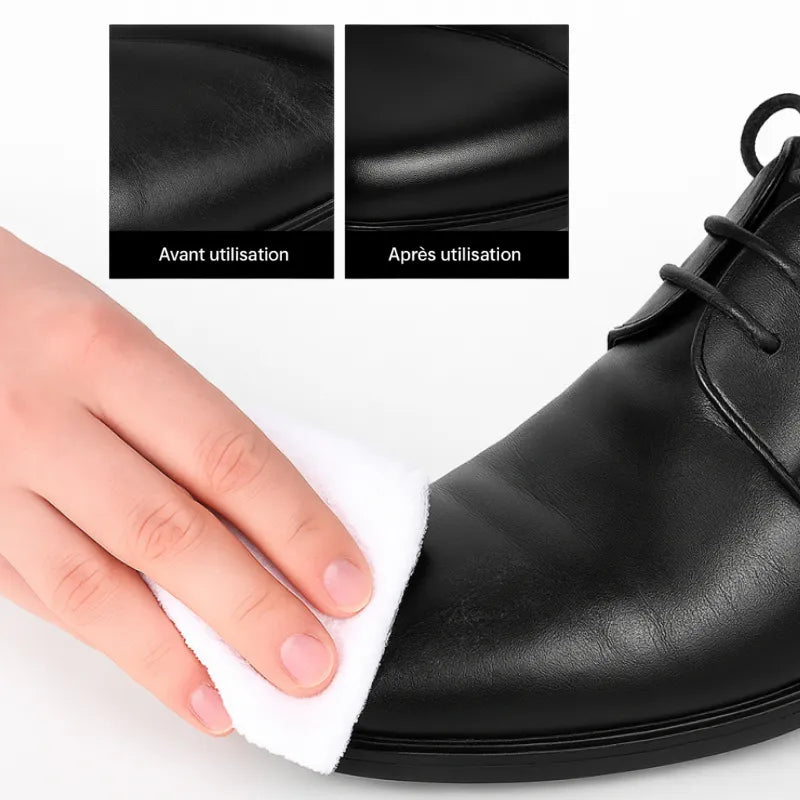 Crème réparatrice pour le cuir