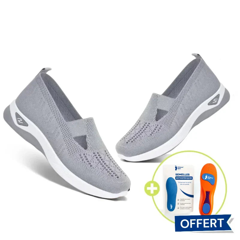 ErgoStepia™ - Baskets à confort orthopédique pour femme