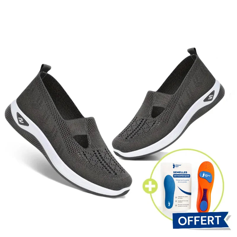 ErgoStepia™ - Baskets à confort orthopédique pour femme