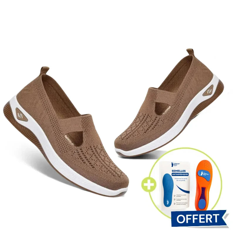 ErgoStepia™ - Baskets à confort orthopédique pour femme