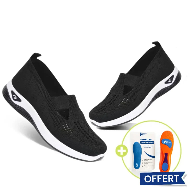 ErgoStepia™ - Baskets à confort orthopédique pour femme